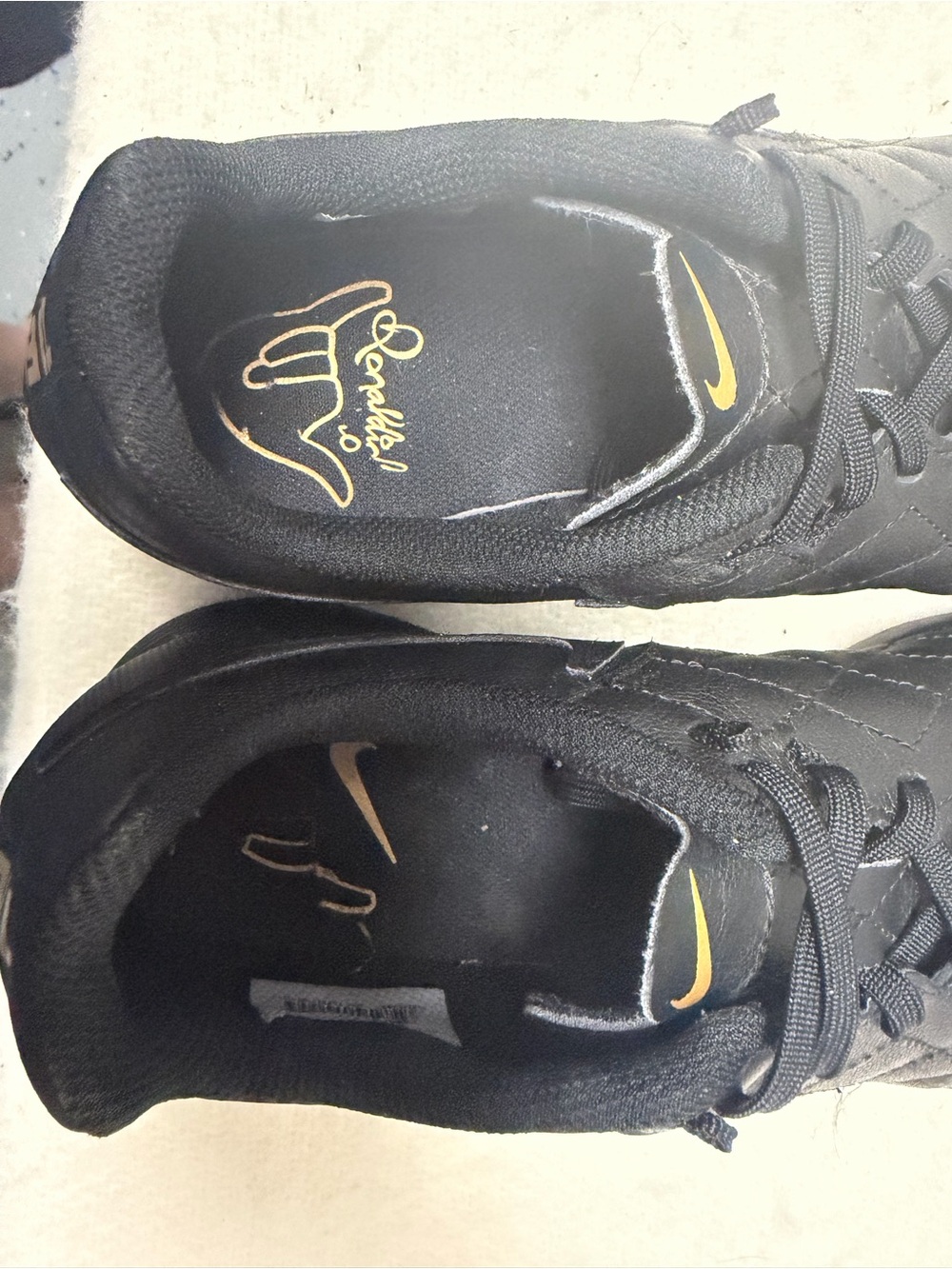Nike TiempoX Ligera IV 10R IC "Ronaldinho Black Gum" (AQ2202-007) - Picture 4 of 6